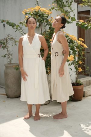 Amalā Midi Dress | White