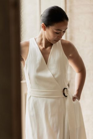 Amalā Midi Dress | White